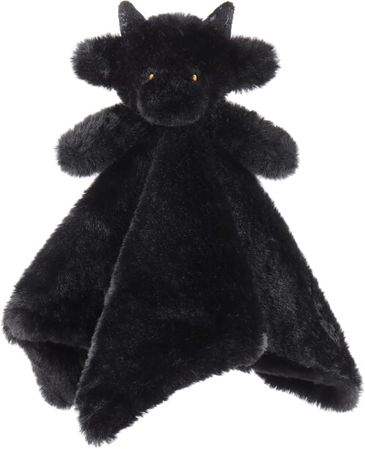 Apricot Lamb Black Dragon Soft Loveys for Babies, Security Blanket for Baby Boy and Girl, 13.8 Inches for Infant and Toddlers
