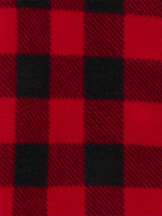 Simple Joys by Carter's girls Loose-Fit Flame Resistant Fleece Footed Pajamas