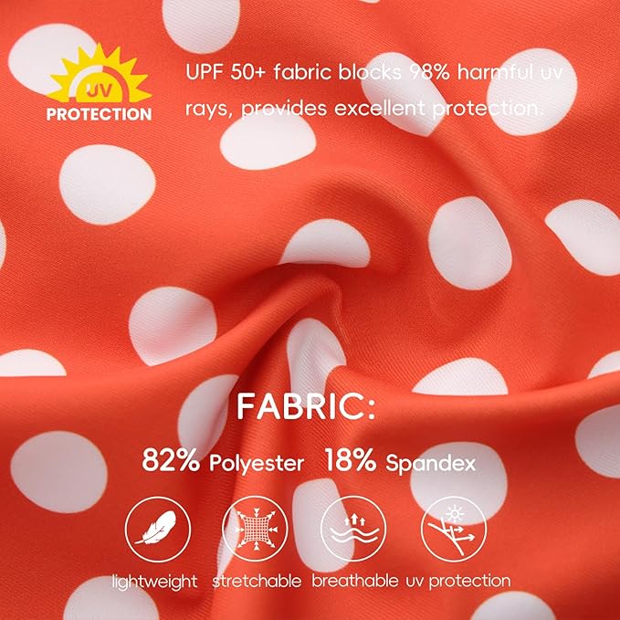 Baby Swimsuit UPF 50+ Sun Protection One Piece Zipper Beach Swimwear for Little Boys Girls Toddler