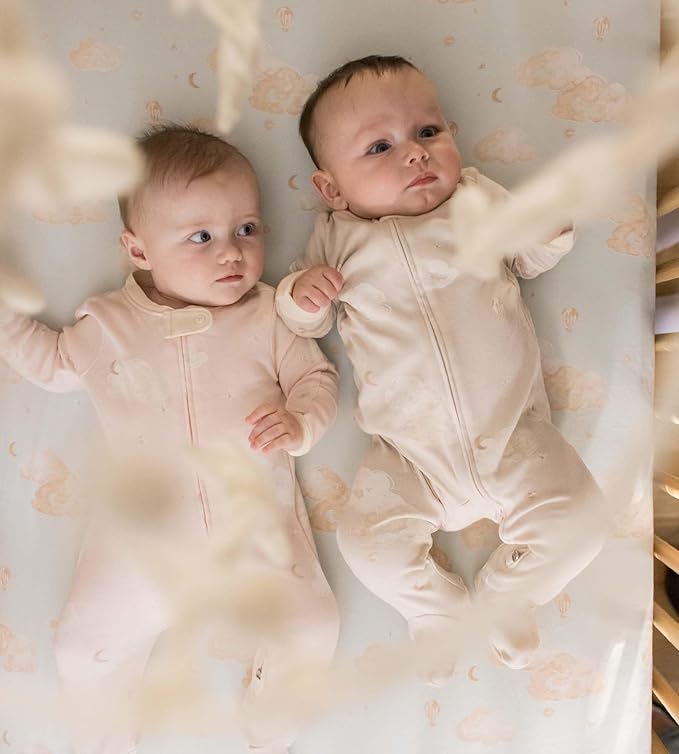 Burt’s Bees Baby Boys' One-Piece Sleep and Play 100% Organic Cotton PJs