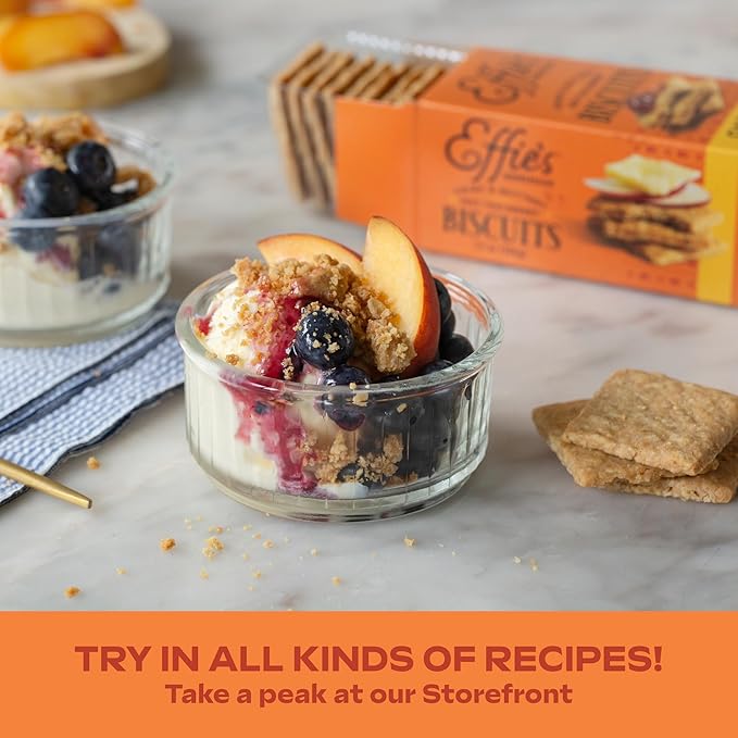 Effie's Homemade Biscuits - Variety Pack - Oatcakes, Pecan, Cocoa - 3 Pack