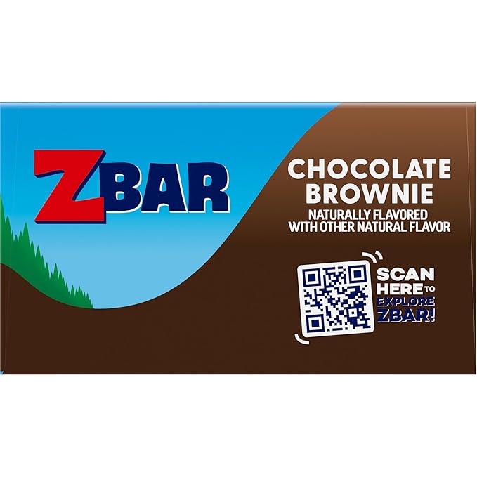 CLIF Kid Zbar - Chocolate Brownie - Soft Baked Whole Grain Snack Bars - USDA Organic - Non-GMO - Plant-Based - 1.27 oz. (18 Pack)