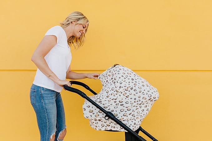 Millie Multi-Use Cover: Car Seat, Nursing, Stroller Cover - Stretchy Fabric, All-Season, Stylish Designs, Easy Access