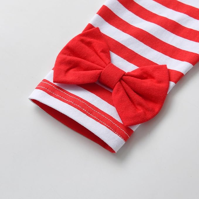 3PCS Baby Girl Clothes Ruffle Floral Shirt Tops Pants Headband Outfit Sets