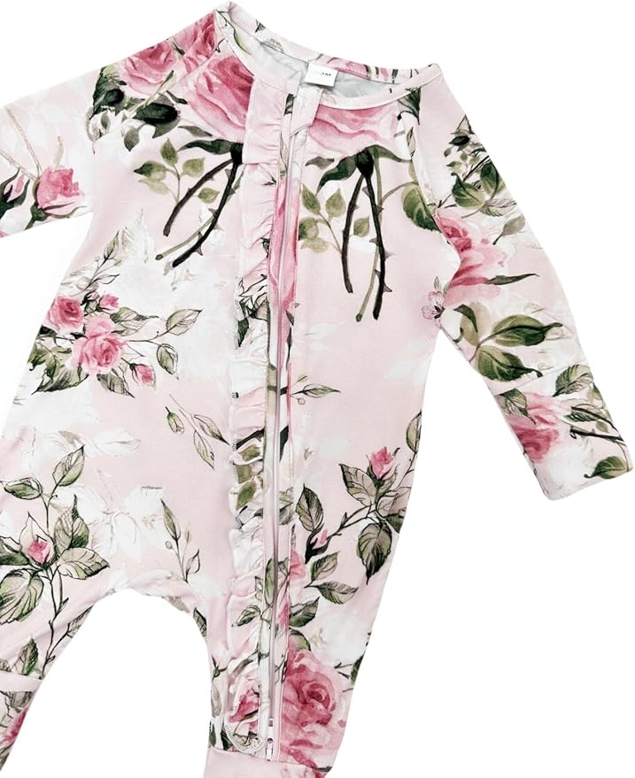 Bow Dream Bamboo Rayon Baby Pajamas Infant Sleepers Newborn Girl Boy Clothes Rompers Jumpsuit Outfit