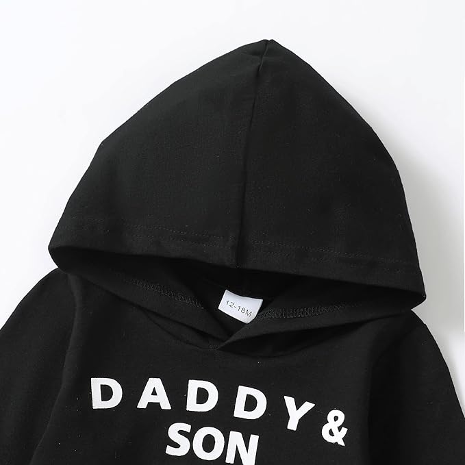 NZRVAWS Baby Boy Clothes Toddler Boy Outfit 2 3 4T 6 12 18 24 Month Fall Winter Hoodie Ripped Jeans Clothing