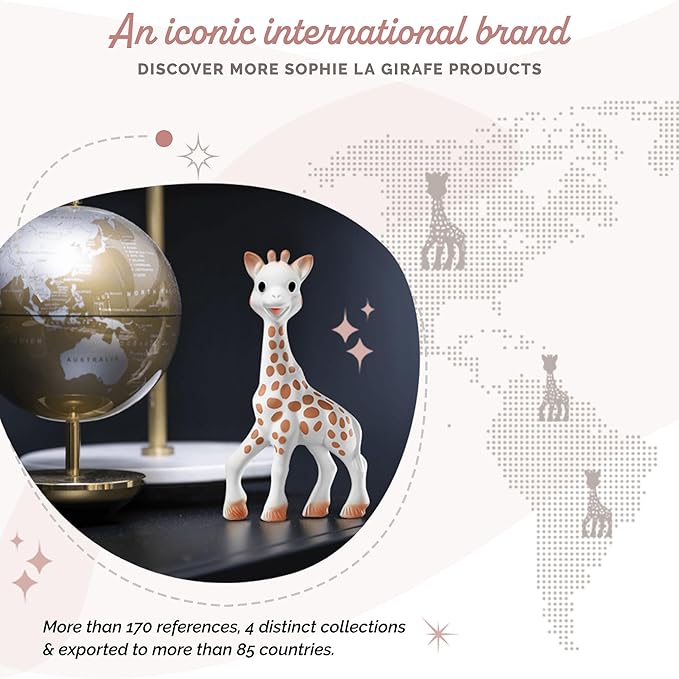 Sophie la girafe | Handcrafted for 60 Years in France | Gift Ready Packaging | (616400) | Includes Authenticator Feature