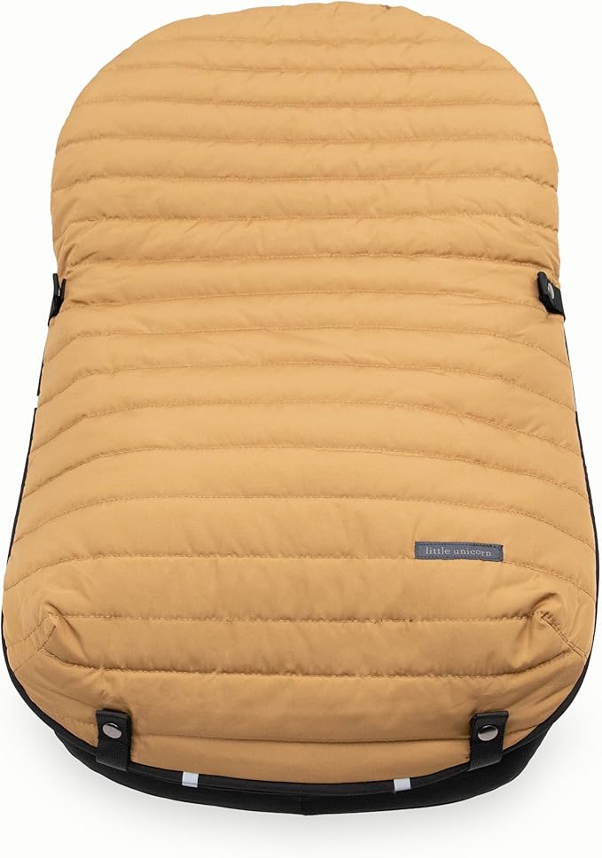 Little Unicorn Infant Car Seat Footmuff – Weather-Resistant Baby Bunting Bag with Magnetic Closure, Non-Slip Backing & Open Harness Design – Universal Fit Winter Cover for Baby Car Seat & Stroller