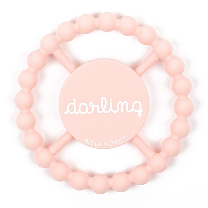 Baby Teether by Bella Tunno, Silicone Teethers for Babies 3-6 months, 6-12 months, Baby Toys, Pacifier, Teething Relief, Boys, Girls, Darling