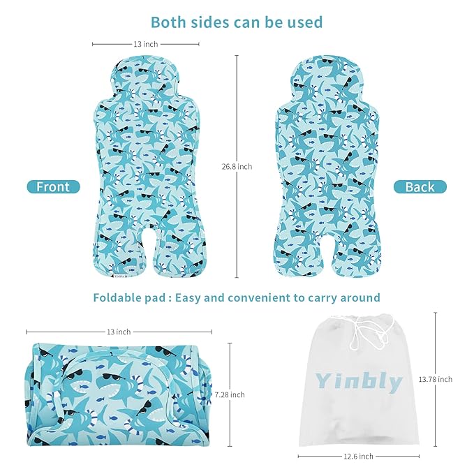 Gel Car Seat Cooler Pad for Children,Summer Breathable Ice Stroller Cooler Mat,Multifunctional Baby Cooling Pad Suitable for Stroller, Baby Dining Chair, Child Safety Seat