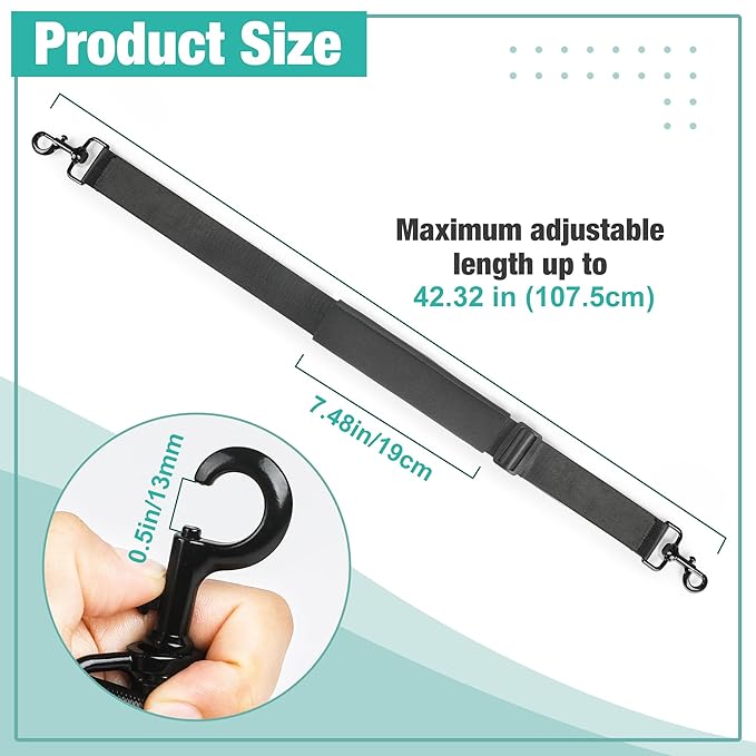 Adjustable Stroller Straps for Babyzen Yoyo yoyo2, Stroller Carry Strap for Gifts, Parents, Travel, Outdoor, Airplane Travel