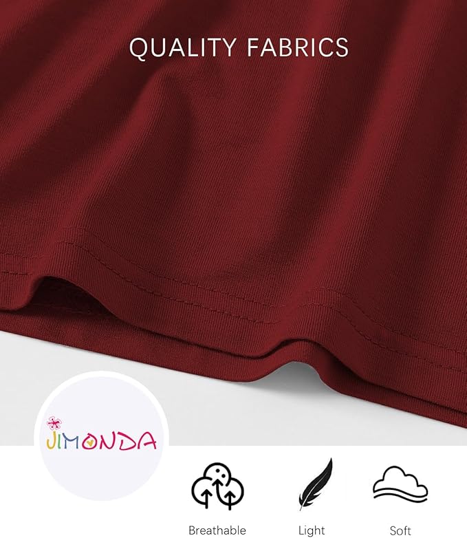 Jimonda Toddler Kids Girls Boys Pajamas Sets Soft Comfy Jammies Tencel Solid Raglan Sleepwear Pajamas Pjs 2pcs Set 18M-8Y