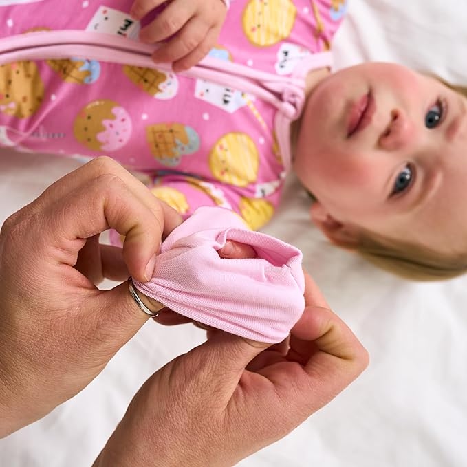 Little Sleepies Pajamas for Baby Boys & Girls, Viscose from Bamboo Baby Pajamas, Preemie & Newborn Sleepers, 2-Way Zipper PJs