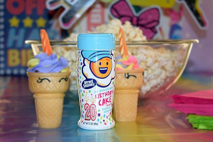 Kernel Season's Popcorn Seasoning, Birthday Cake, 3 Ounce (Pack of 6)