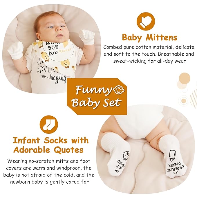 New Mom Gifts for Women, Best Pregnancy Gifts Basket for New Parents, Gender Reveal Ideas Gift Set for First Time Mom & Dad Expecting Parents to Be Gender Reveal Baby Shower Newborn Baby, Limited