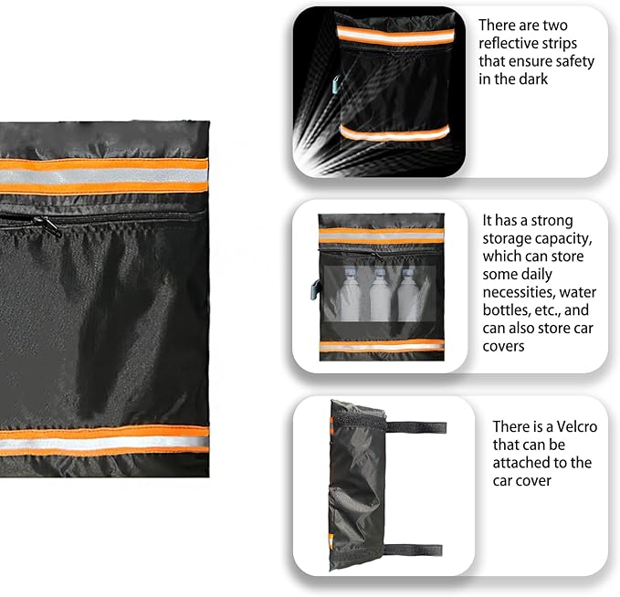 Universal Folding Stroller Waterproof Wagon Cover,Outdoor Garden Storage HandCart Rain Cover,UV Resistant, Dustproof, Tear Resistant, With Storage Bag