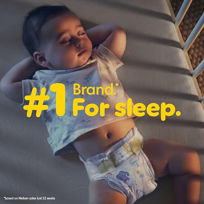 Pampers Baby Diapers - Swaddlers - Size 1, 96 Count, Ultra Absorbent Disposable Infant Diaper