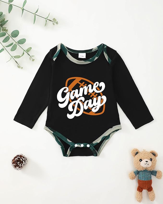 NZRVAWS Newborn Baby Boy Clothes Outfits Letter Prined Romper Pants Set Infant Baby Boy Clothing 0 3 6 9 12 18 Months