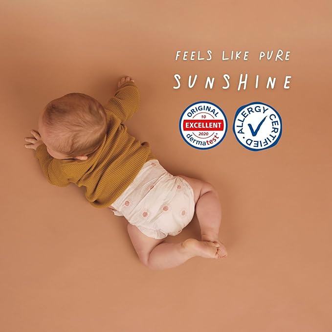 Joonya Baby Diapers, Size 3 M (9-18 lb) - 6 Bags of 28 (168) - New Range - NonToxic, Eco-Friendly, Ultra Slim, Overnight Use - Made in Denmark