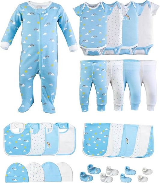 Baby Girl Clothes – 100% Cotton, Soft & Breathable Newborn Essentials and Gifts, Fits 3 to 6 Months