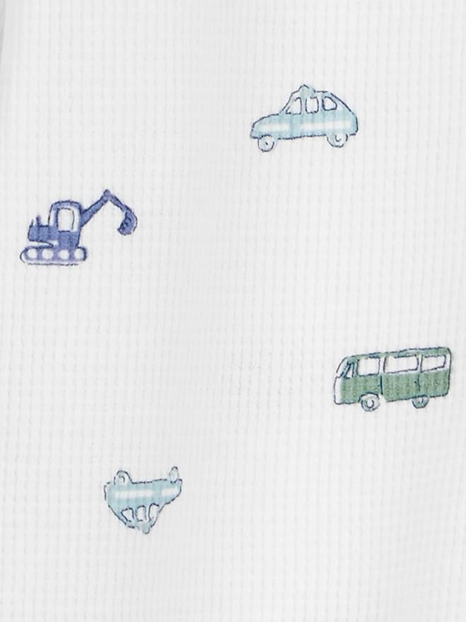 Simple Joys by Carter's Baby Boys' 2-Pack 2-Way Zip Cotton Footed Sleep and Play