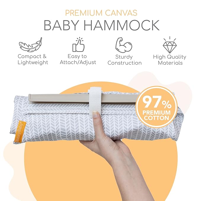 Shopping Cart Hammock – Infant Seat for Grocery Carts – Holds Car Seats Securely – Compatible with Select 4-Seater Wagons (20–24” Wide) – Supports Up to 50 lbs – Little Arrow