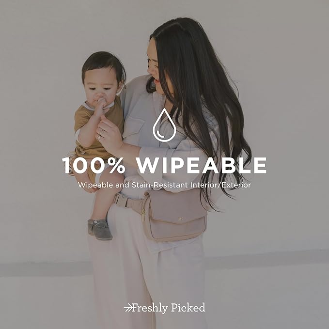 Freshly Picked Classic Park Pack Belt Bag, Fanny Packs for Women, Wear as a Waist Bag or Crossbody (Fig)