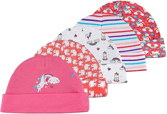 Newborn Layette Gift Set Bodysuits Pants for Baby Girl and Boy 24 Piece 100% Cotton Essentials and Accessories