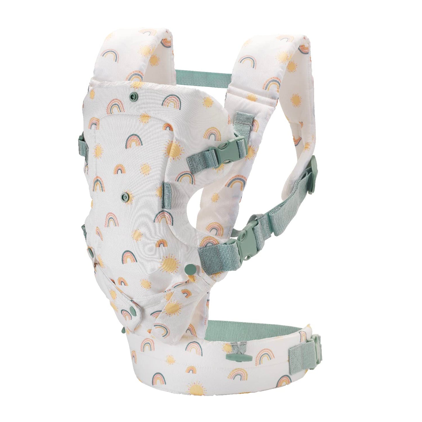 Infantino Flip 4-in-1 Convertible Baby Carrier, Adjustable, Ergonomic Babywearing, Registry Essential, Baby Carrier for Newborn to Toddler, Gray