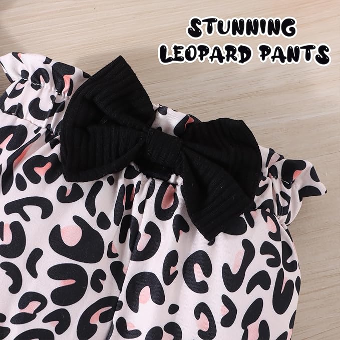 GDTOGRT Baby Girl Clothes Newborn Infant Outfits Ruffle Romper+ Floral Pants + Cute Headband Sets for Girls