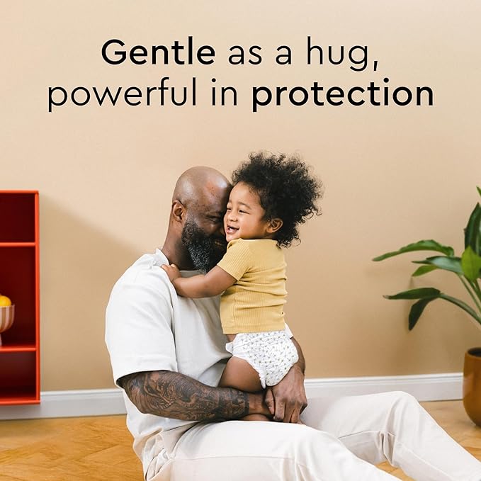 Baby Diapers - Size 2 (9-18 lbs), Half-Monthly Supply (102 Count), Leak Protection, Skin-Friendly, Ultrasoft, Perfume- & Chlorine-Free, Hypoallergenic, Dermatologist Tested, Oeko-TEX®