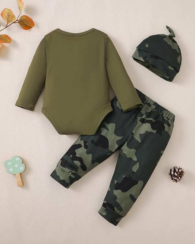 NZRVAWS Newborn Baby Boy Clothes Outfits Letter Prined Romper Pants Set Infant Baby Boy Clothing 0 3 6 9 12 18 Months