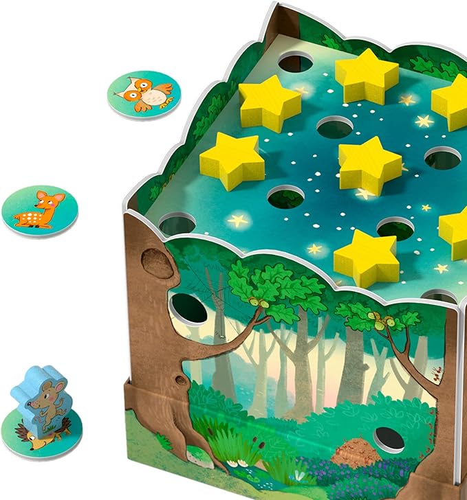 HABA My Very First Games: Forest Friends – 3D Matching & Memory Kids Games for Toddlers, Ages 2+, Toddler Learning Toys, Made in Germany