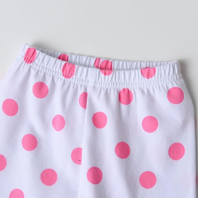 3PCS Baby Girl Clothes Ruffle Floral Shirt Tops Pants Headband Outfit Sets