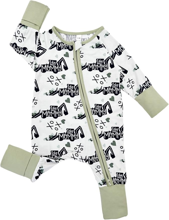 Bow Dream Bamboo Rayon Baby Pajamas Infant Sleepers Newborn Girl Boy Clothes Rompers Jumpsuit Outfit