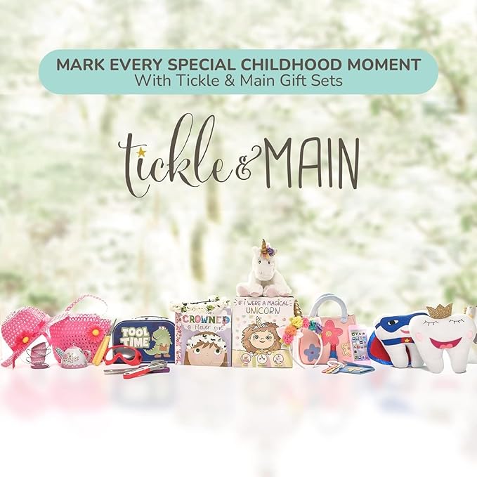 Tickle & Main Everybunny Prays Bunny Stuffed Animal & Musical Toy - Blue, 7 in Plush & Illustrated Book, Recites Now I Lay Me Down to Sleep - Baptism Gifts for Boys - Christening Gifts for Boys