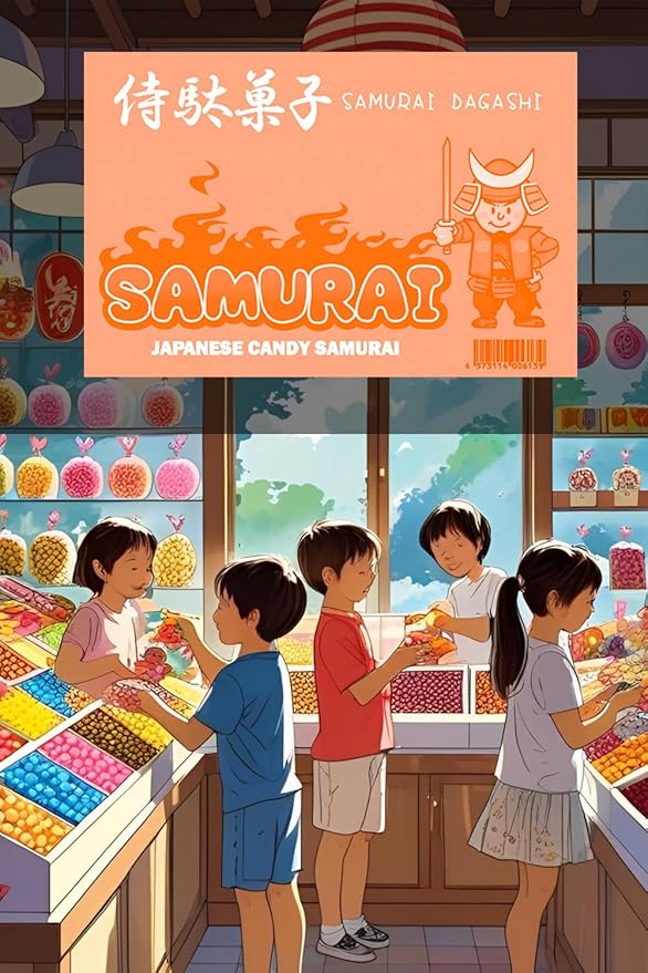 Japanese Candy Box - Japanese Snack Assortment (45 pcs) "SAMURAI DAGASHI"