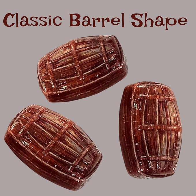 Root Beer Barrels Hard Candy -1.5 lbs Old Fashioned Candy, Classic, Individually Wrapped-Perfect for Parties, Celebrations, and More(24 oz