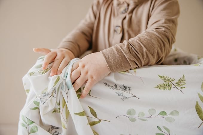 Copper Pearl Multi-Use Cover: Car Seat Covers, Nursing Cover, and Stroller Cover for Sun - Stretchy Fabric, All-Season Use, Stylish Designs, Easy Access for Moms - Haven