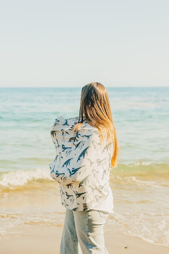 Copper Pearl Multi-Use Cover: Car Seat Covers, Nursing Cover, and Stroller Cover for Sun - Stretchy Fabric, All-Season Use, Stylish Designs, Easy Access for Moms - Cove