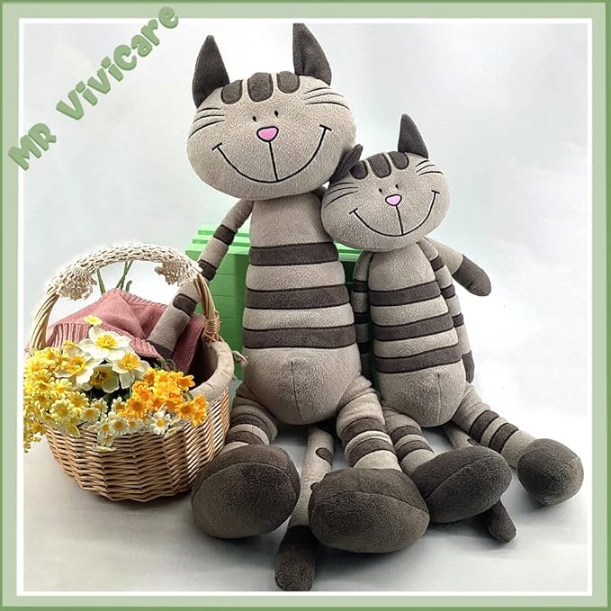 13" Huggable Standing Cat Stuffed Animals Plush Toy,Stuffed Cat Plush Toys for Girls,Cat Toys for Kids,Great Gift for Children,Birthday,Baby Shower,Christmas,Machine Washable