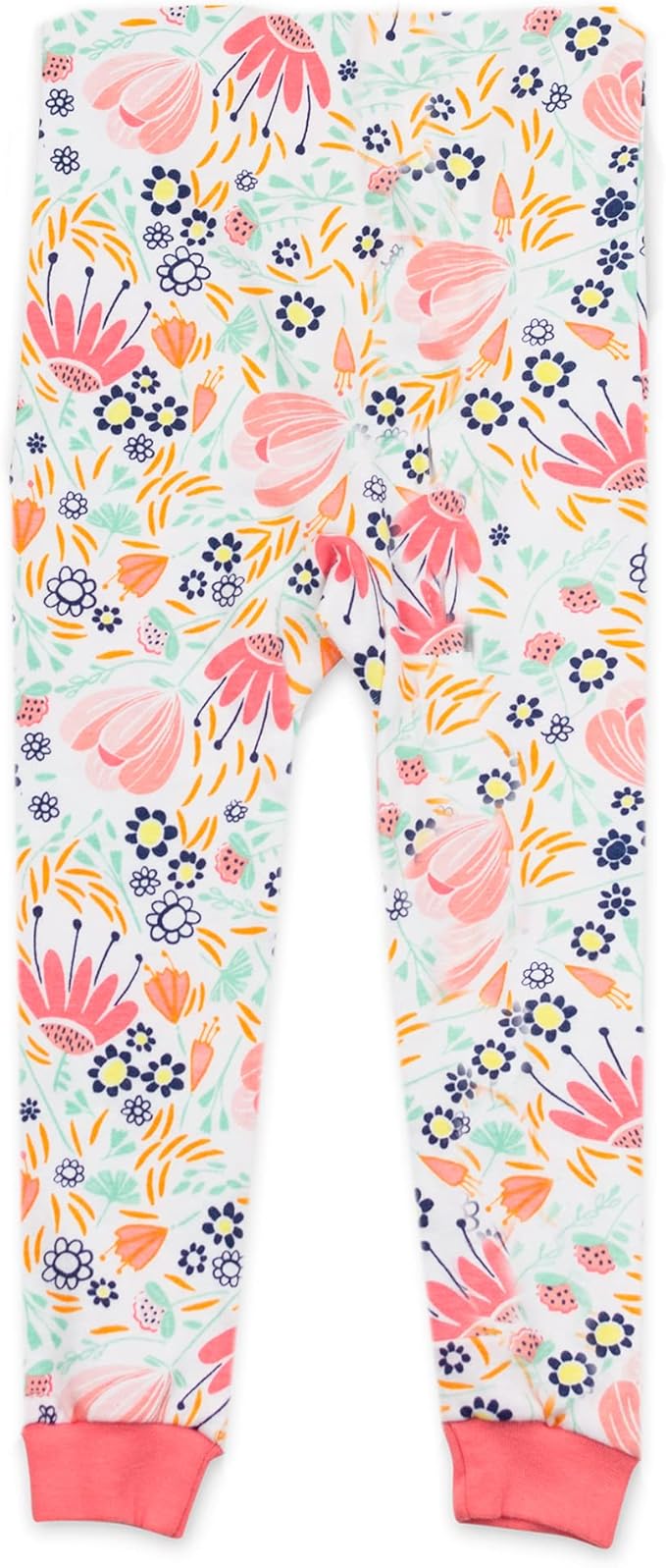 HonestBaby baby-girls 2-piece Pajamas Sleepwear Pjs 100% Organic Cotton for Baby, Toddler, Kids, Girl