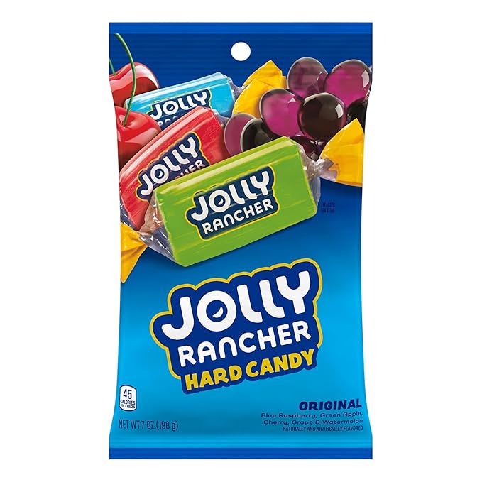 JOLLY RANCHER Original Fruit Flavored Hard Candy Bag, 7 oz