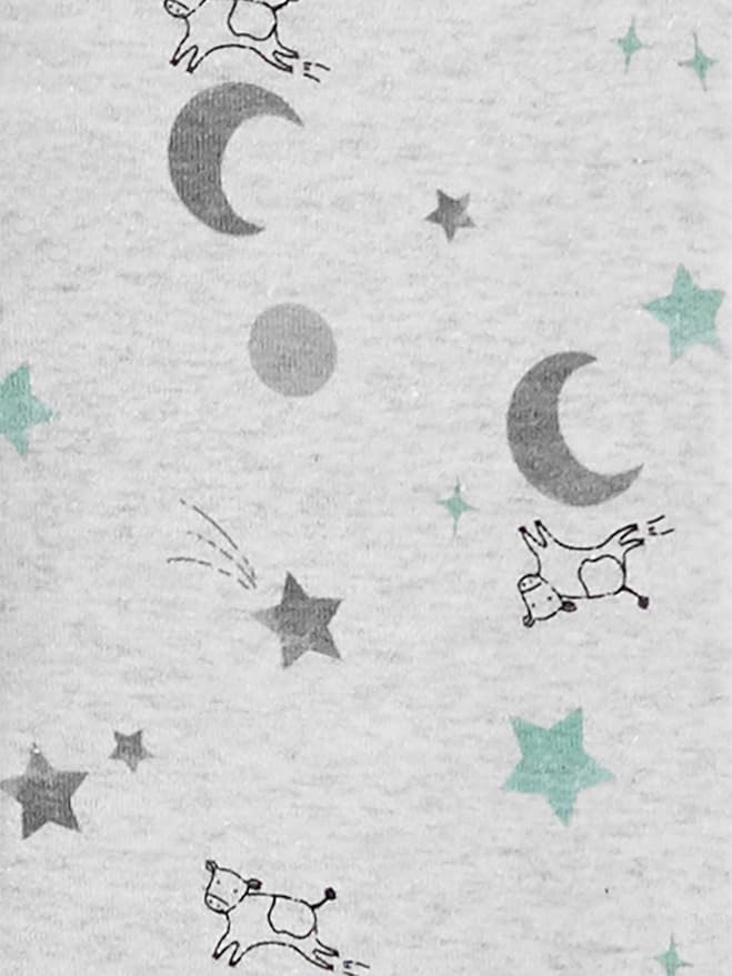 Simple Joys by Carter's Toddlers and Baby Boys' Snug-Fit Footed Cotton Pajamas, Pack of 3