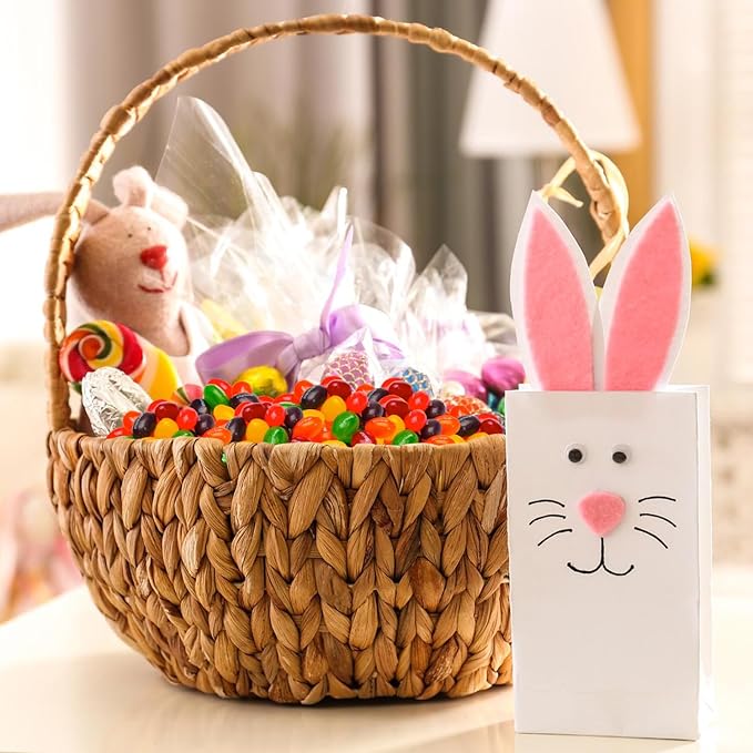 Bulk Jelly Bean Candy Large Bucket - Assorted Fruity Flavors, Soft, Chewy JellyBeans Bulk Resealable Jar for Easter Baskets, Candy Buffet, Egg Hunts, & Treats - JellyBeans