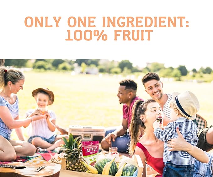 Nature’s Turn Freeze-Dried Cantaloupe Crisps – Healthy, Gluten-Free, Crispy & Delicious, Plant-Based Snack, Ideal for Cereal, Smoothies, School Lunches, & On-the-Go, Pack of 6 (0.53 oz Each)