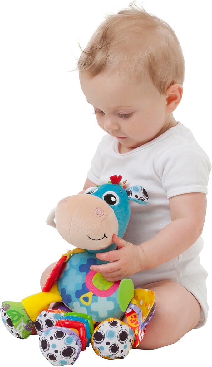 Playgro Clip Clop Sensory Garden Activity Gift Pack - Versatile Crib and Stroller Toys for Infants 0+ Months - STEM-Infused Learning for Teething & Sensory Development