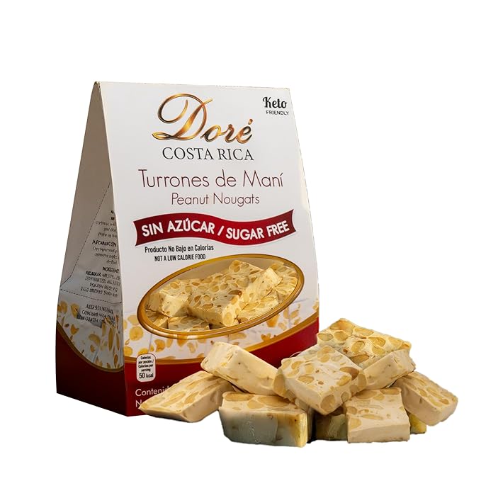Dore Costa Rica - Sugar Free - Peanut Nougat