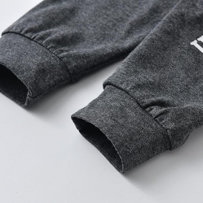 KuKitty Newborn Infant Baby Boy Clothes Long Sleeve Romper + Pants + Hat 3PCS Outfits Set