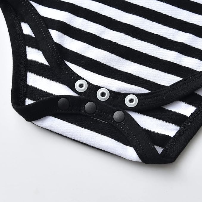 KuKitty Newborn Infant Baby Boy Clothes Long Sleeve Romper + Pants + Hat 3PCS Outfits Set